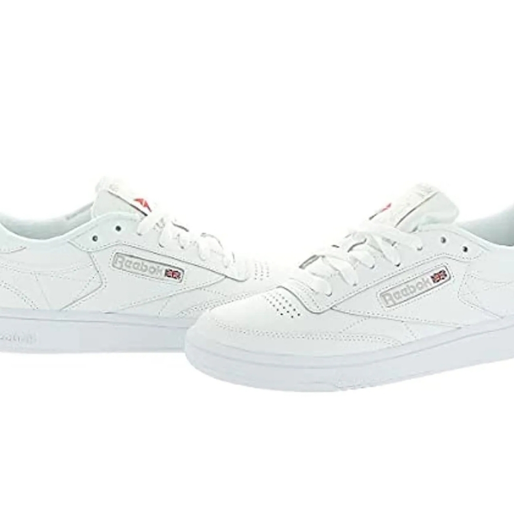 Reebok Women's Club C 85 Sneaker, White/Gum, size 7.5
